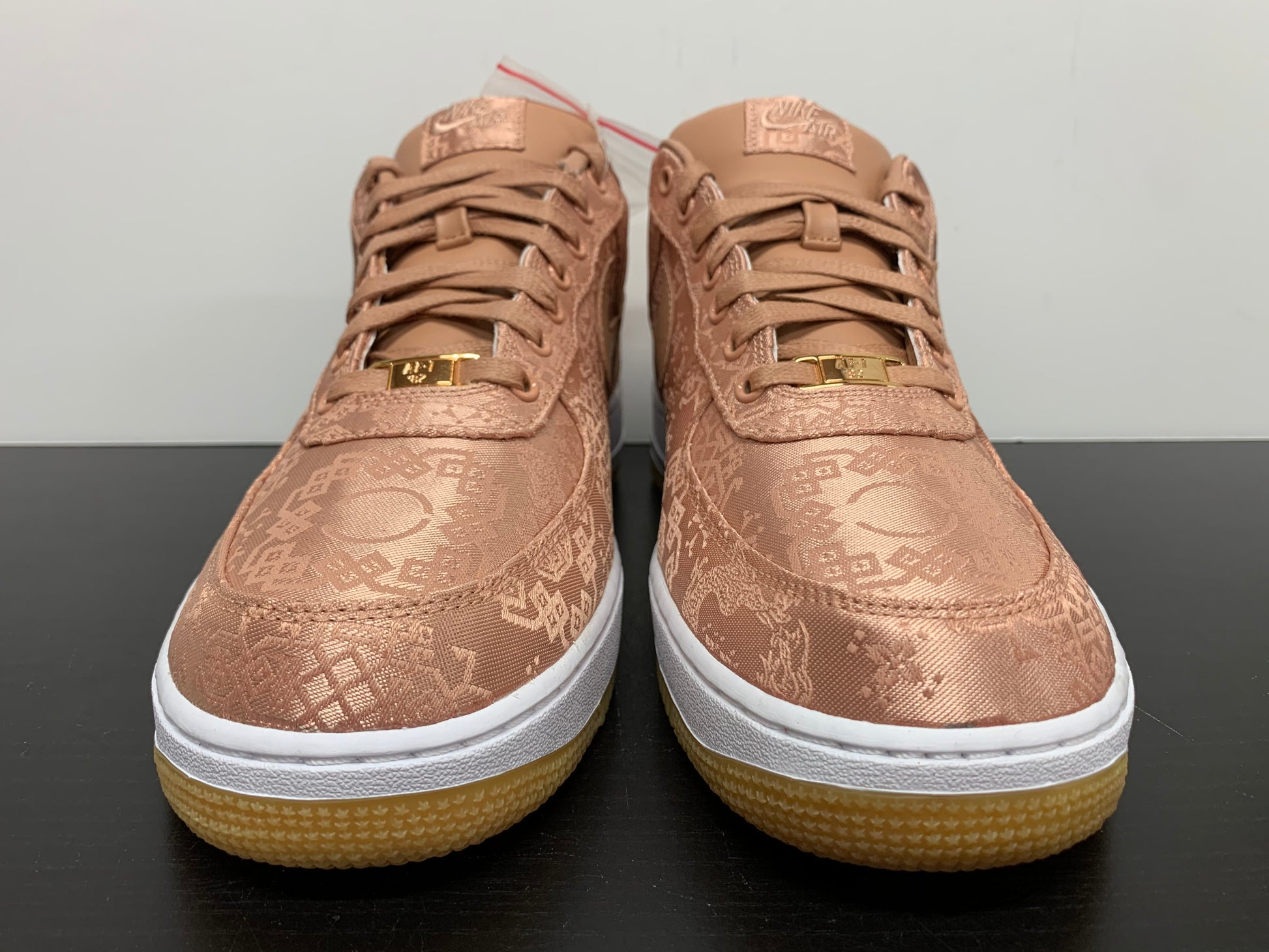 Nike Air Force Low Clot Rose Gold Silk – ChillyKicks