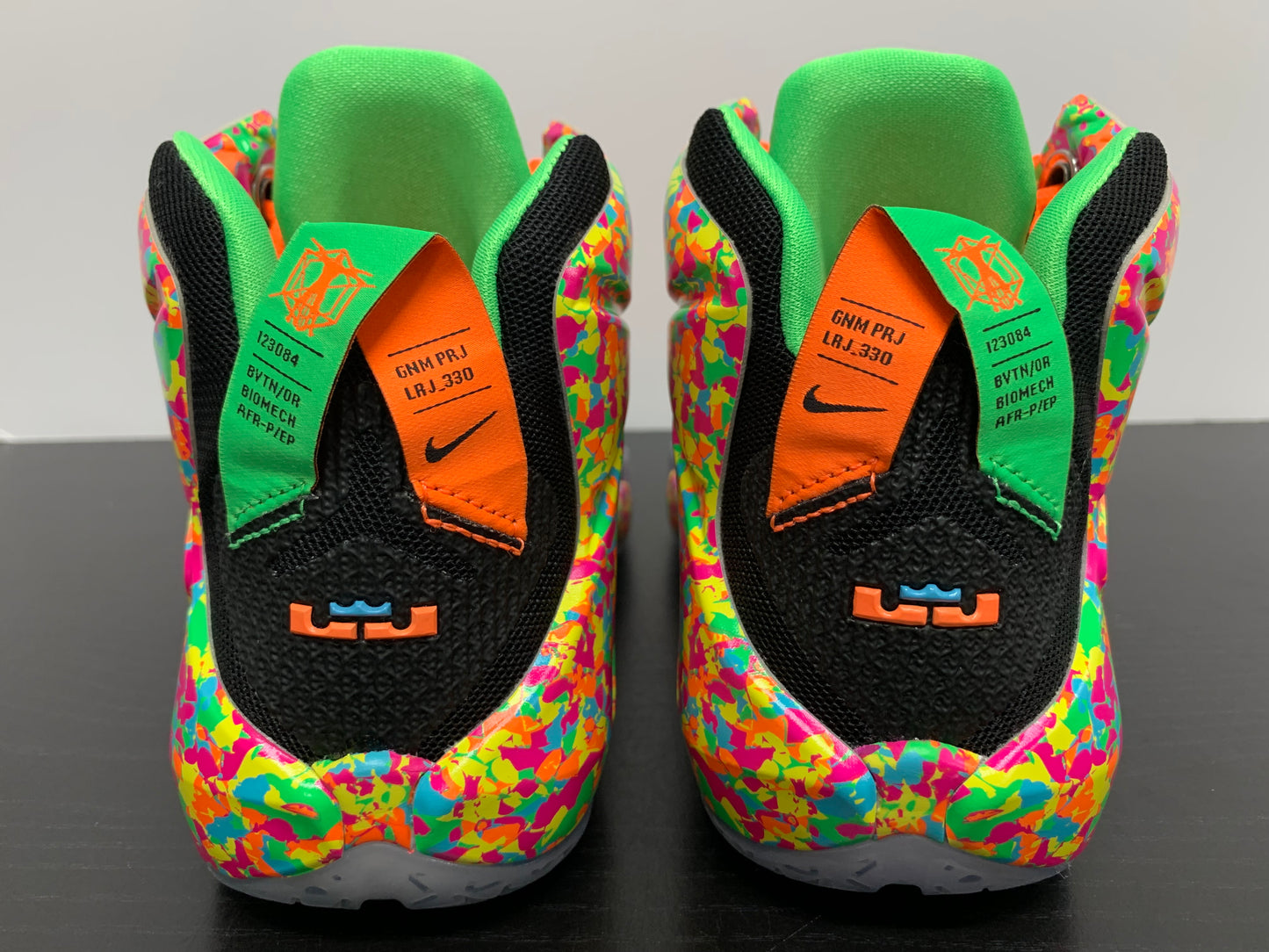 Nike LeBron 12 GS Fruity Pebbles Size 5Y