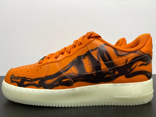 Nike Air Force 1 Low Orange Skeleton