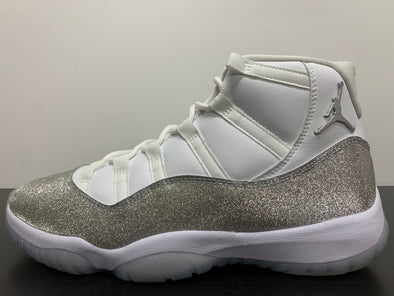 WMNS Nike Air Jordan 11 White Metallic Silver