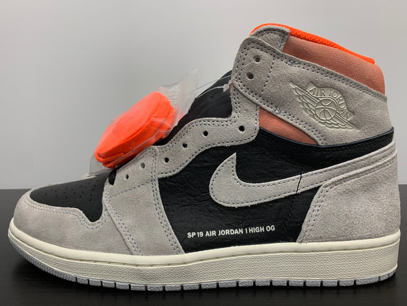 Nike Air Jordan 1 Neutral Grey Hyper Crimson