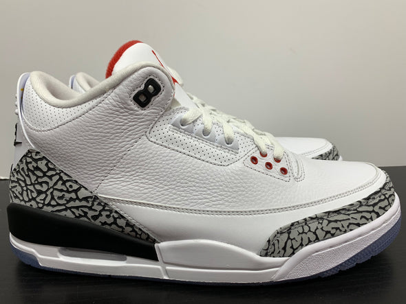 Nike Air Jordan 3 Free Throw Line White Cement