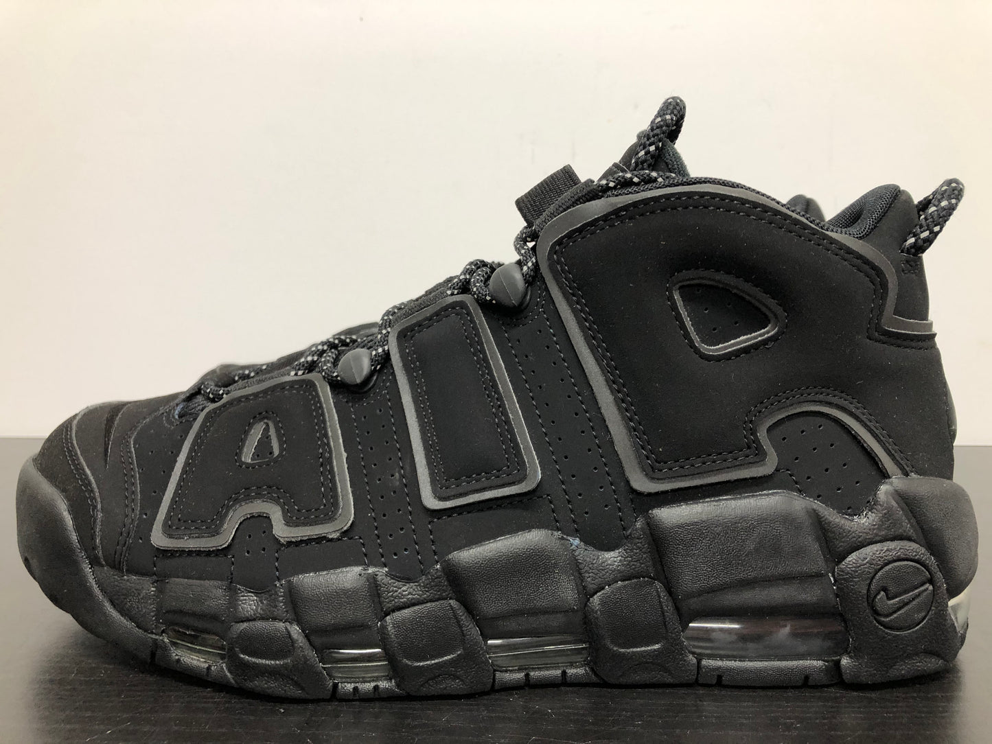 Nike Air More Uptempo Black Reflective